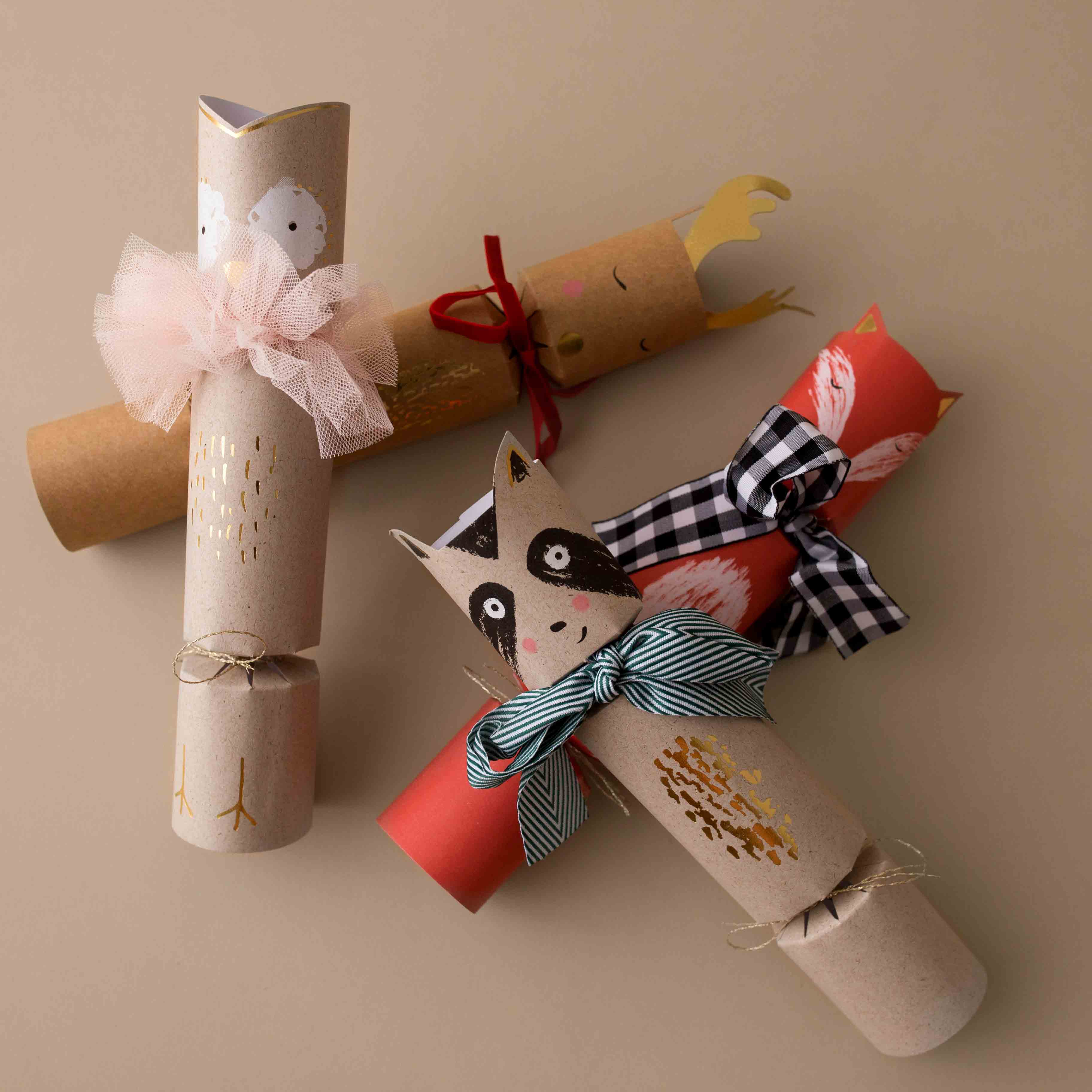 Christmas Crackers | Woodland Creatures - Christmas - pucciManuli