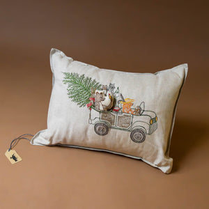 christmas-tree-car-pocket-pillow-embroidered-christmas-tree-racoon-ow-fox-bunny-and-bear