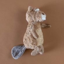 Load image into Gallery viewer, side-view-co-constructor-beaver-stuffed-animal