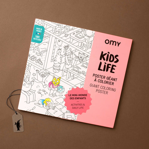 Coloring Poster | Kid's Life - Arts & Crafts - pucciManuli