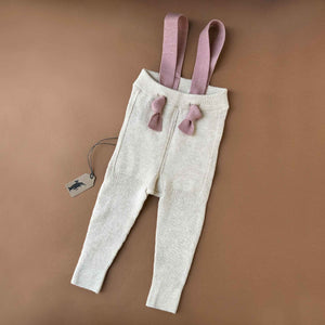 Cotton Cashmere Leggings | Oatmeal