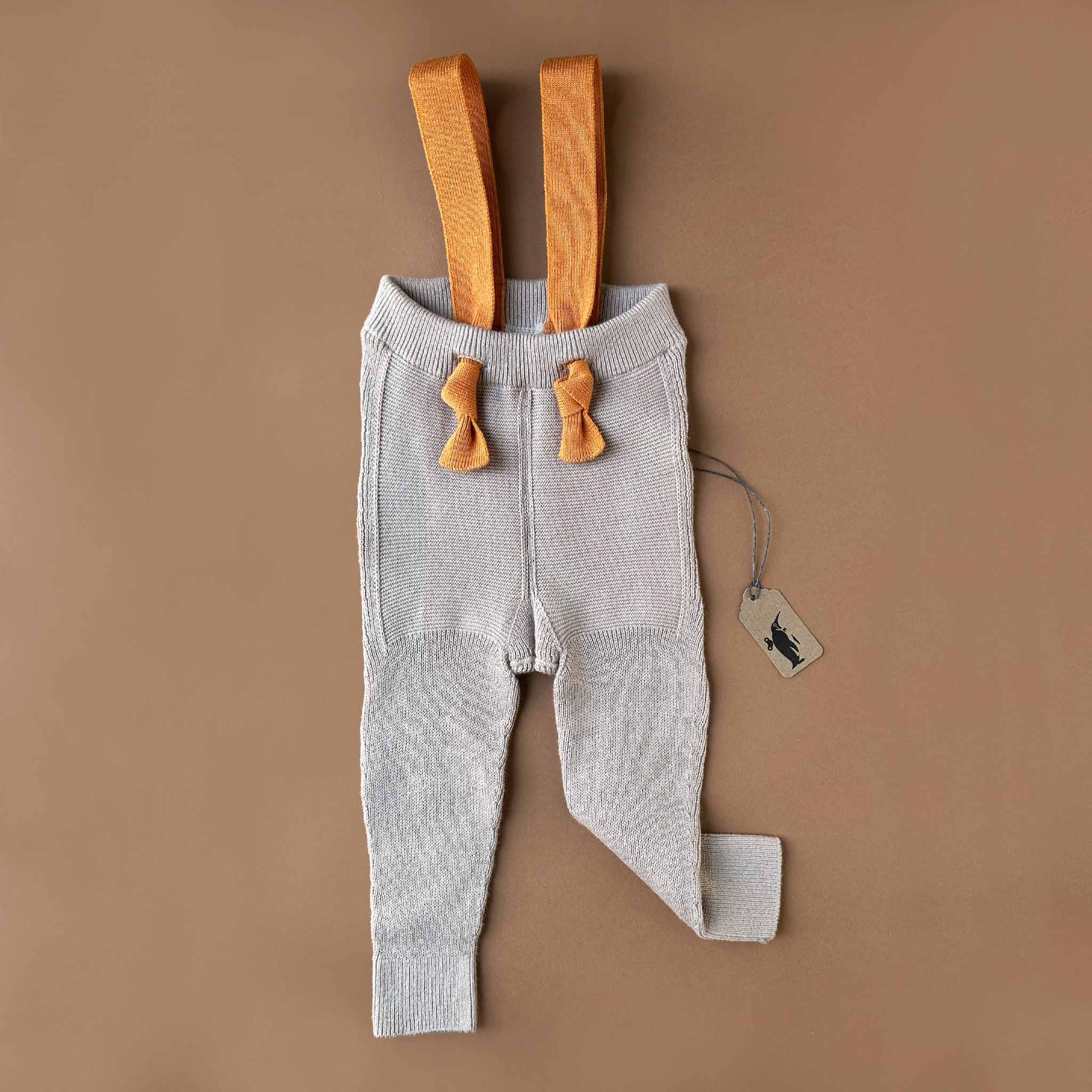 Cotton Cashmere Leggings | Taupe