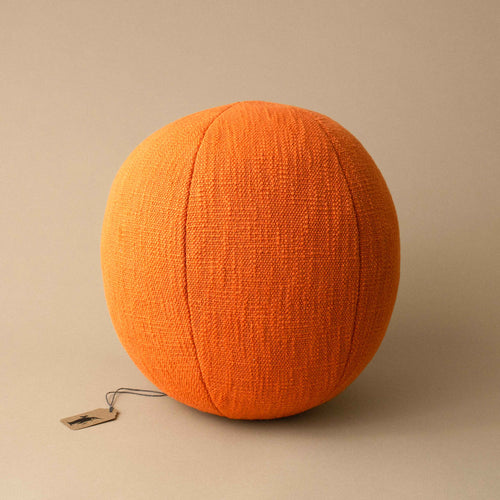 orange-spherical-pillow