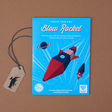 Load image into Gallery viewer, blue-envelope-create-your-own-blow-rocket-kit