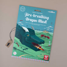 Load image into Gallery viewer, create-your-own-paperboard-fire-breathing-dragon-mask-kit