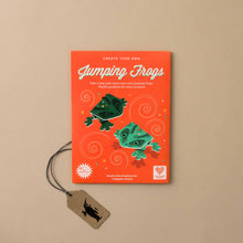 Load image into Gallery viewer, create-your-own-jumping-frogs-mini-paper-kit