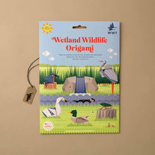 Load image into Gallery viewer, wetland-wildlife-origami-kit