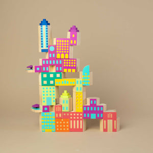 bright-color-art-deco-style-blocks-in-tower-configuration