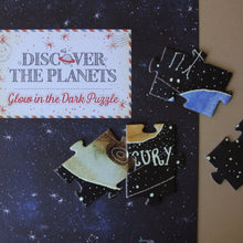 Load image into Gallery viewer, discover-the-planets-glow-in-the-dark-puzzle-pieces