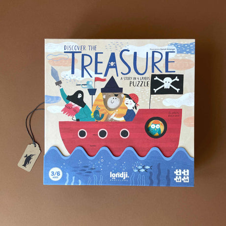 Discover the Treasure Layered Puzzle - Puzzles - pucciManuli