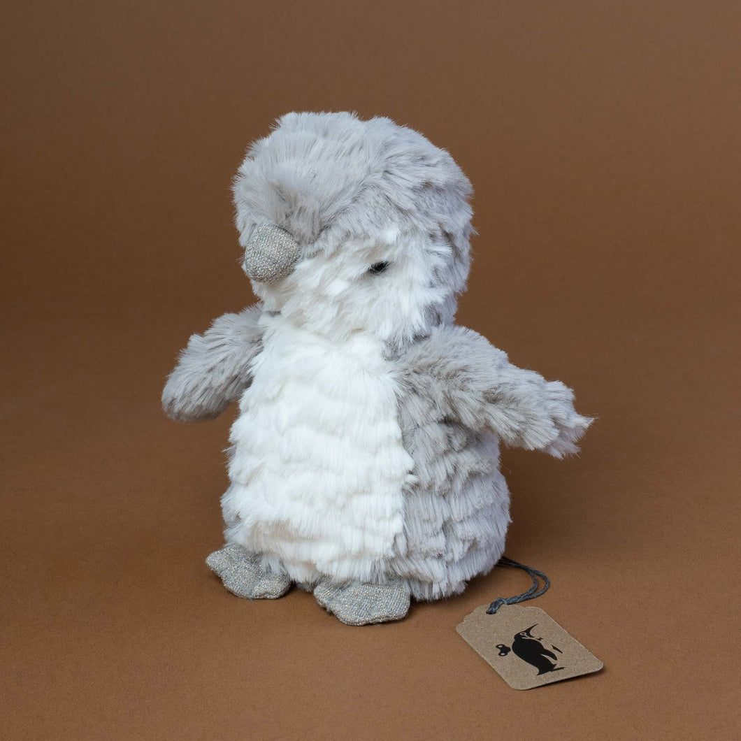 soft-grey-white-ditzi-penguin-small-stuffed-animal