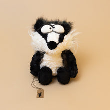 Load image into Gallery viewer, dix-dax-badger-black-and-white-stuffed-animal