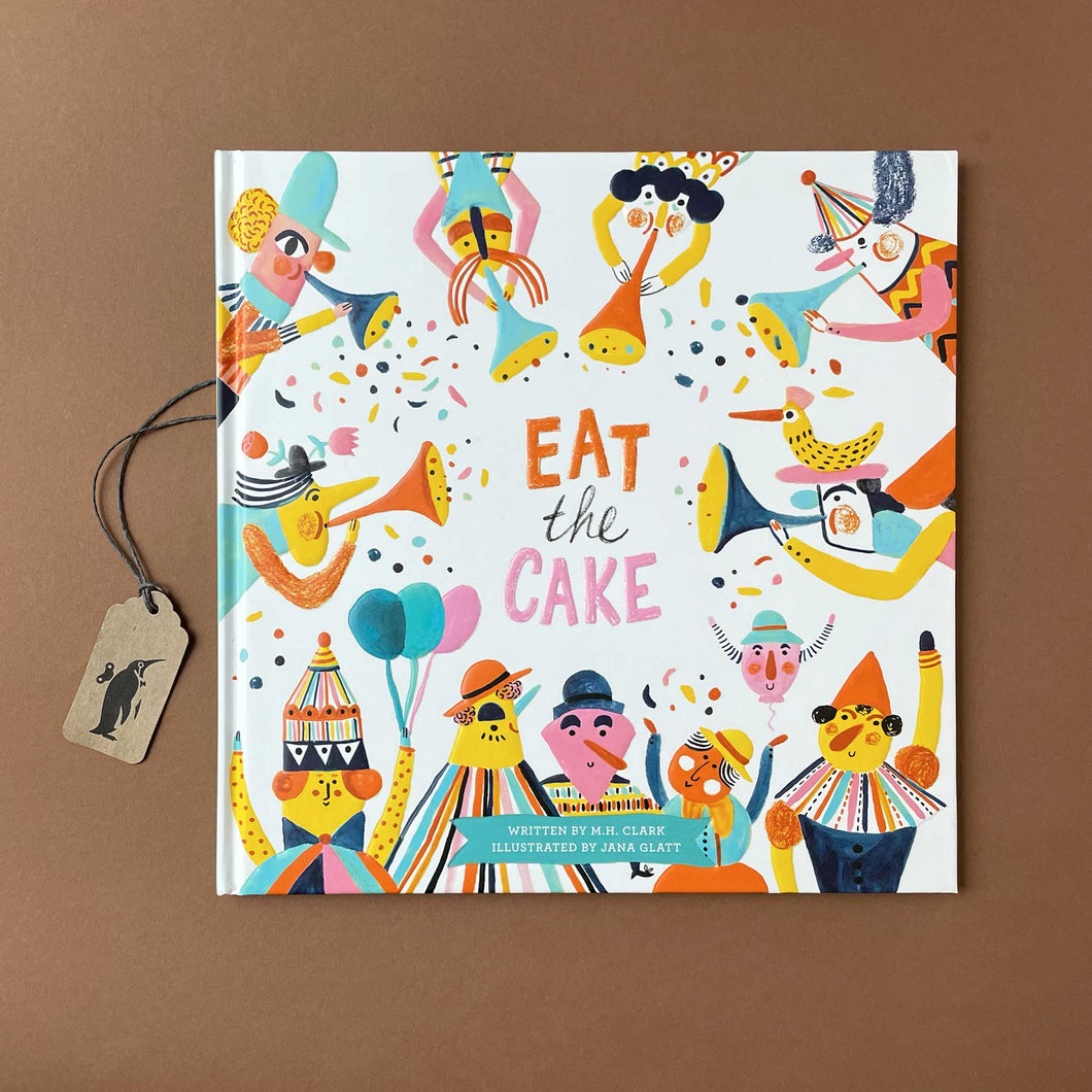 front-cover-eat-the-cake-book-illustrated-people-blowing-confetti