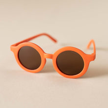 Load image into Gallery viewer, orange-sunglasses-with-arms-extended