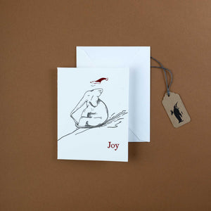santa-capped-elephant-delivering-joy-on-a-sled-greeting-card