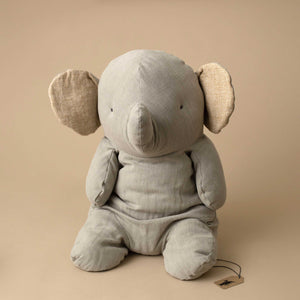 Elephant Safari Friend | Big - Grey - Stuffed Animals - pucciManuli