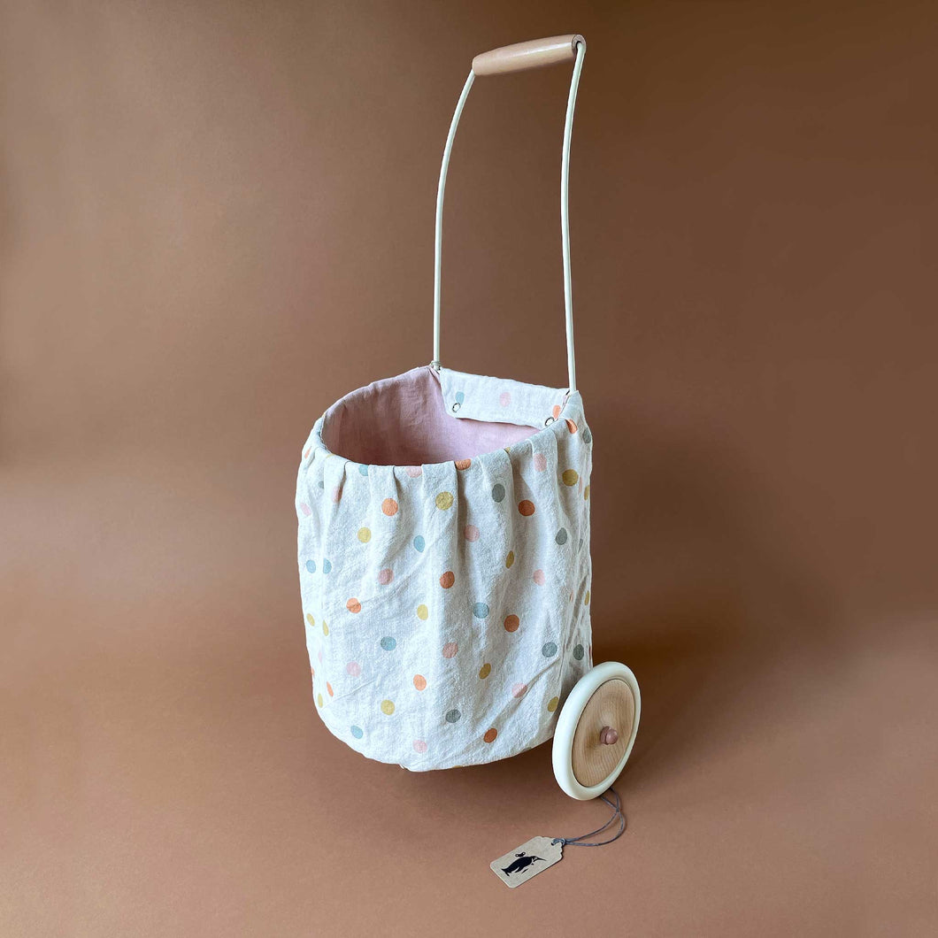 Fabric Trolley | Polka Spots - Pretend Play - pucciManuli