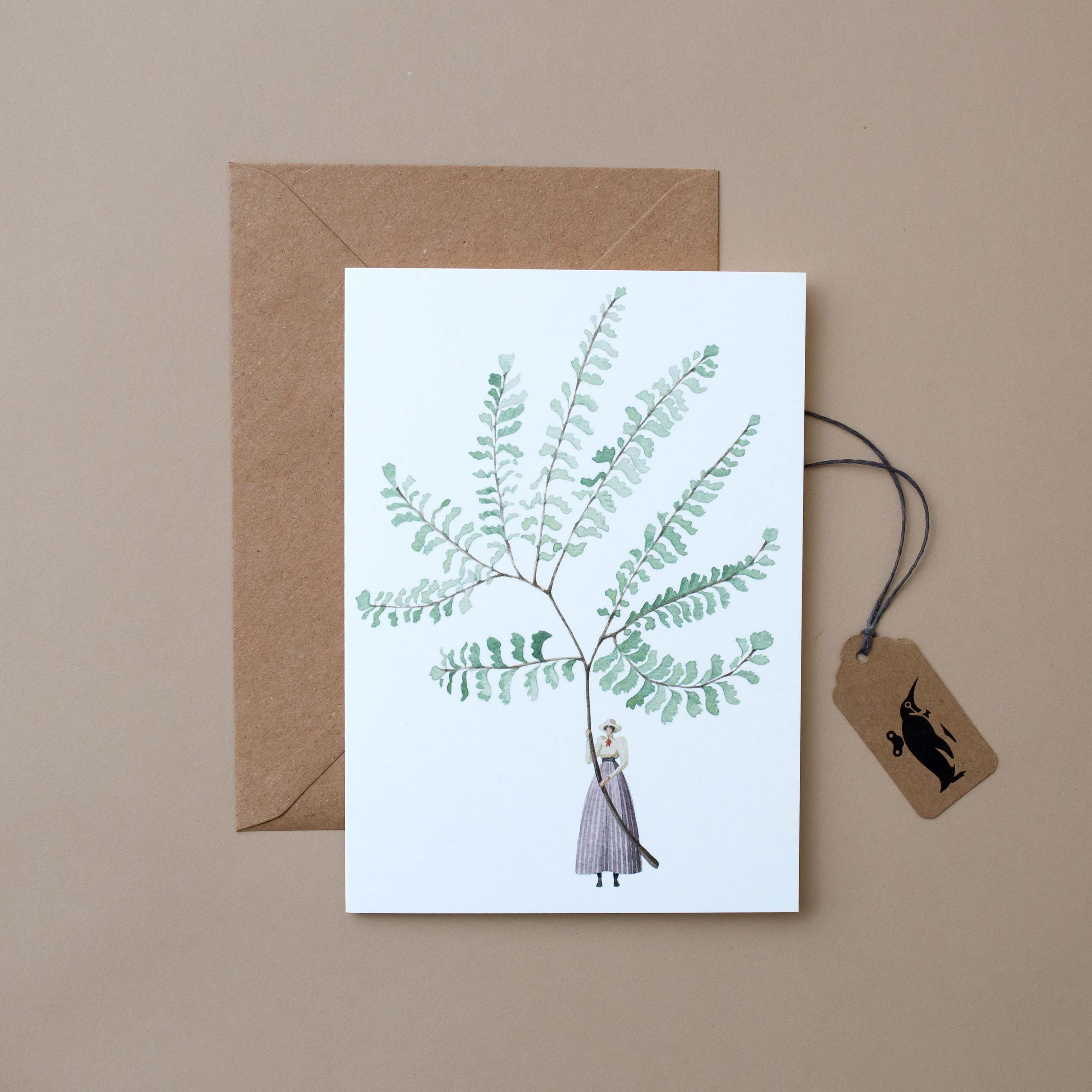 Fabulous Fern II Greeting Card