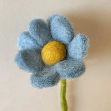 Load image into Gallery viewer, Felt Anemone | Sea Blue - Home Decor - pucciManuli