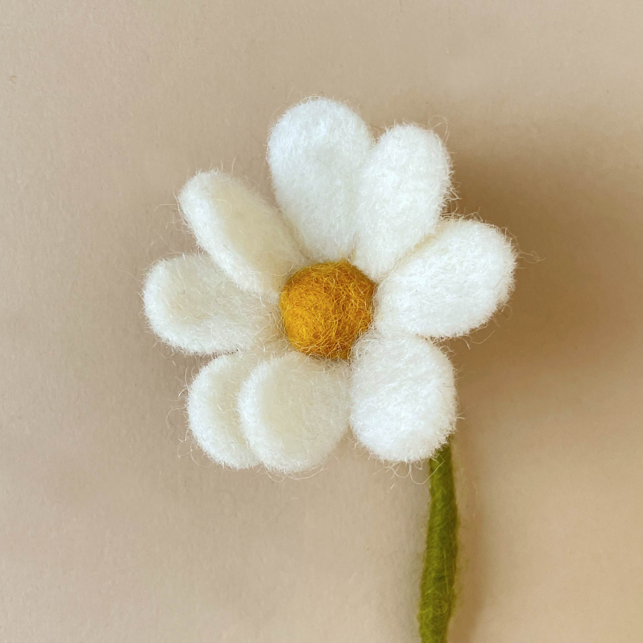 Felt Anemone | White - Home Decor - pucciManuli