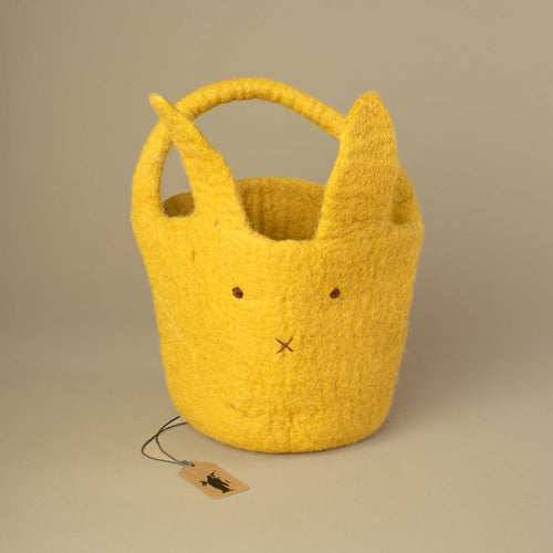 yellow-felted-basket-in-bunny-shape-with-long-ears-and-embroidered-bunny-face