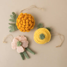 Load image into Gallery viewer, Felt Flower Topper | Marigold - Home Accessories - pucciManuli