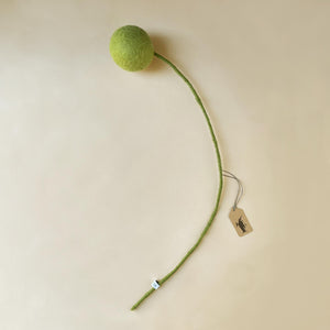 Felt Pom Flower | Green - Home Decor - pucciManuli