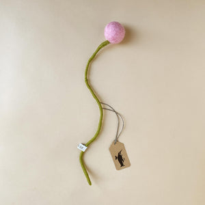Felt Pom Flower | Pink - Home Decor - pucciManuli