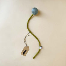 Load image into Gallery viewer, large-sea-blue-felt-pom-flower