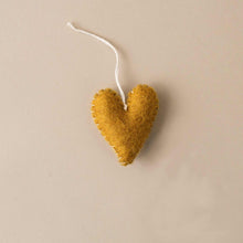 Load image into Gallery viewer, Felted Stitch Heart | Ochre - Christmas - pucciManuli