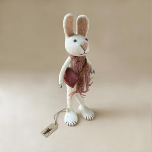 felt-white-rabbit-doll-wearing-rose-scarf-and-bag