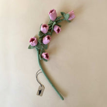 Load image into Gallery viewer, pink-felted-bellflower