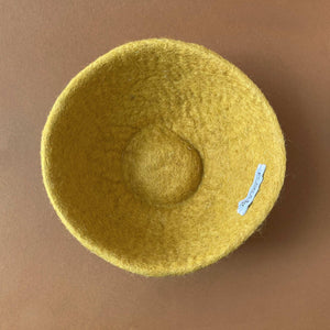 Petite Felted Bowl | Ochre - Home Decor - pucciManuli