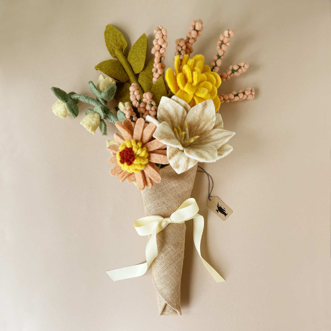 Felted Flower Bouquet | Heirloom - Home Decor - pucciManuli