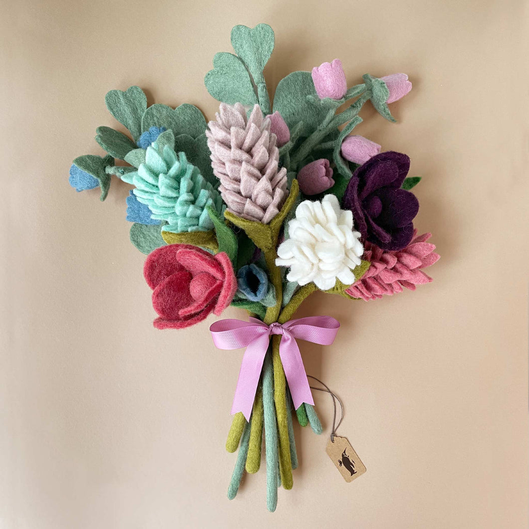 Felted Flower Bouquet | Midsummer Night's Dream - Home Decor - pucciManuli