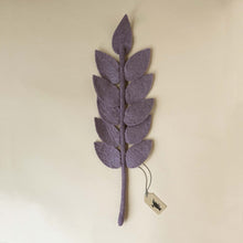 Load image into Gallery viewer, felted-harvest-leaf-lilac