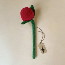 Load image into Gallery viewer, Felted Tea Rose - Home Decor - pucciManuli