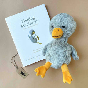 Finding Muchness Book and plush Duckling