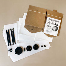Load image into Gallery viewer, flipbookit-kraft-paper-box-flip-sheets-and-assembly-parts