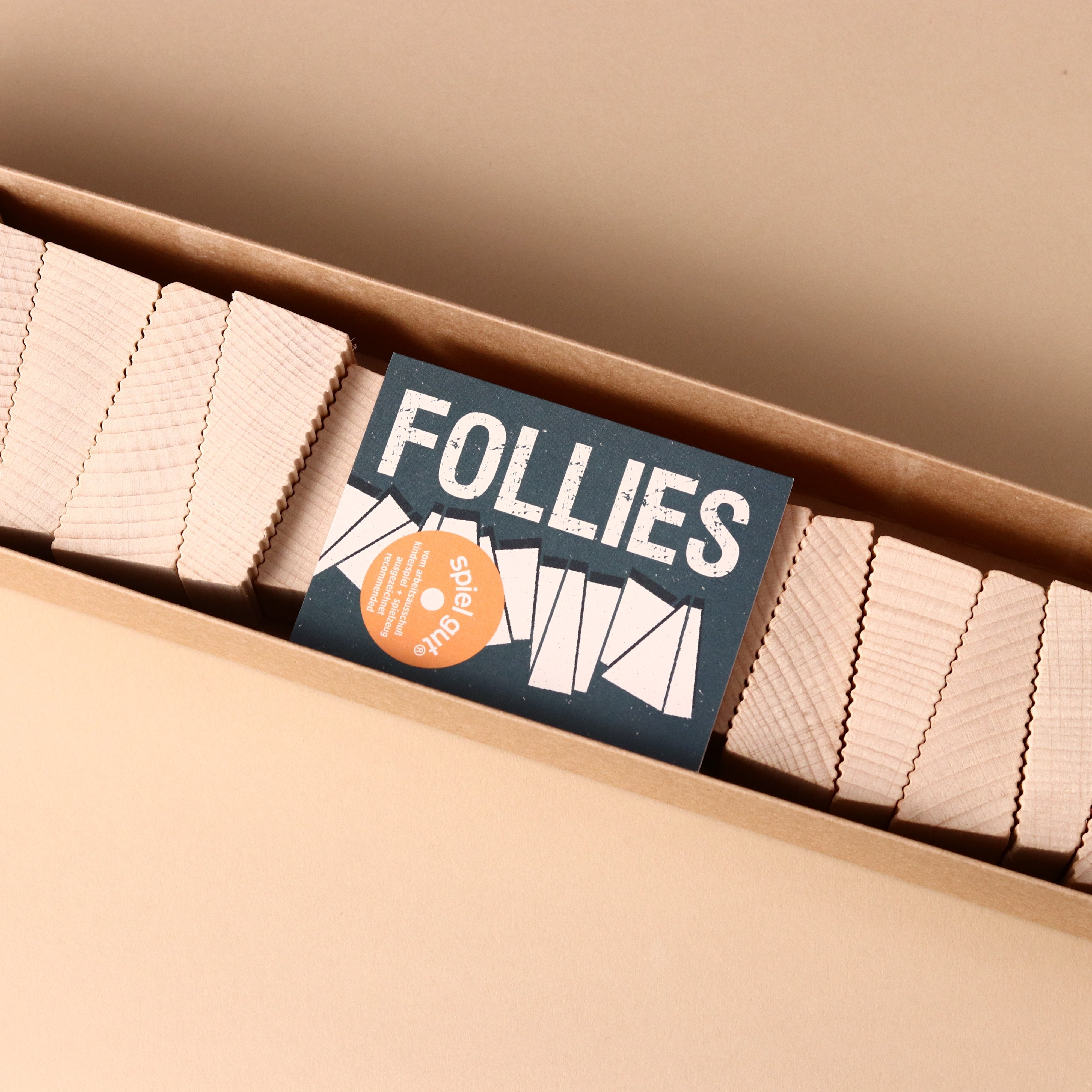 Follies Wooden Blocks Stacking Game - Games - pucciManuli