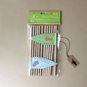 natural-wood-patterned-staws-with-forest-friends-pennants-in-package
