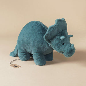 fossilly-triceratops-stuffed-animal-forest-green-fur