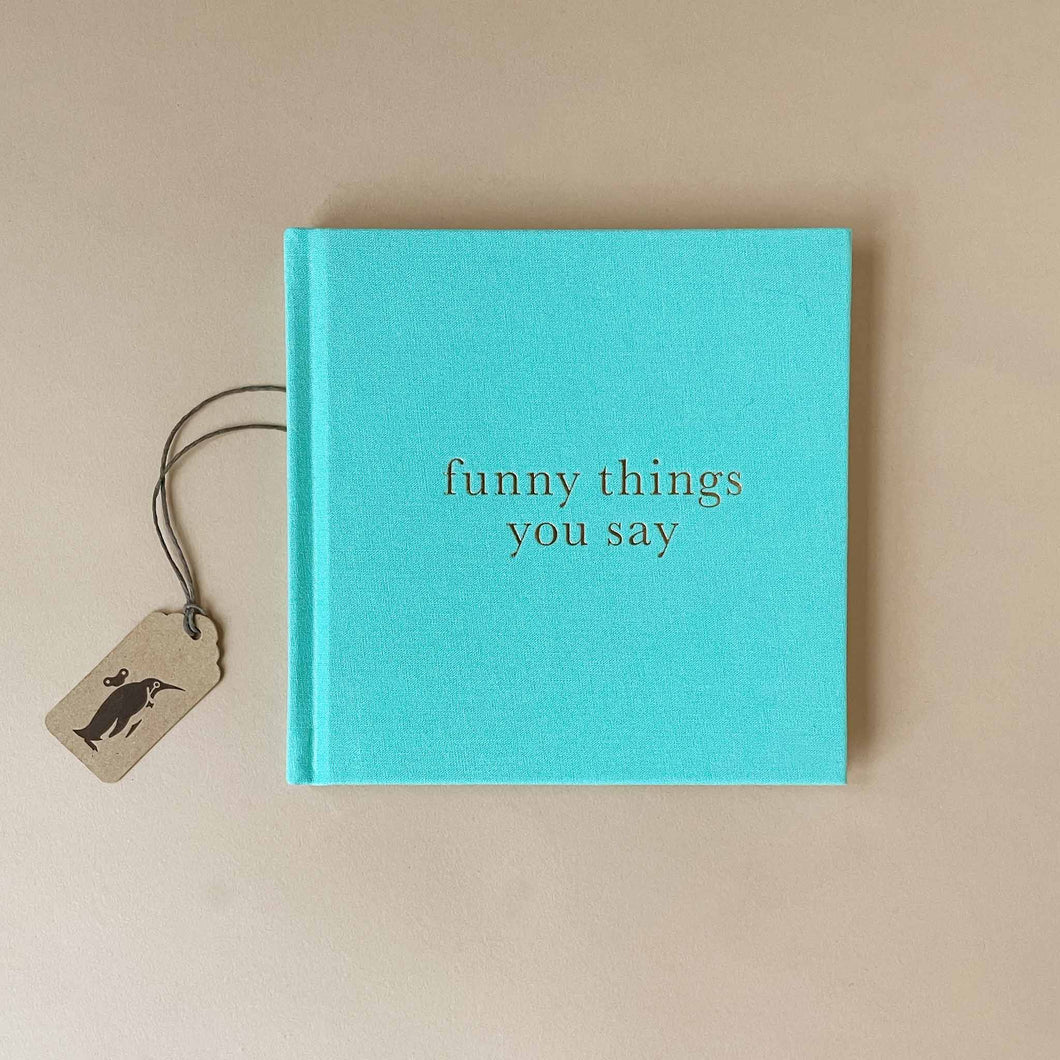 funny-things-you-say-journal-in-mint-hardcover