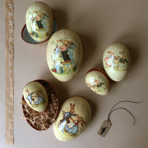 rabbit-activities-illustrations-on-paper-mache-eggs