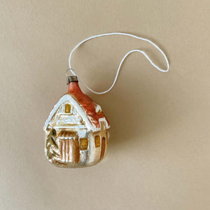German Glass Ornament | Forest House - Christmas - pucciManuli