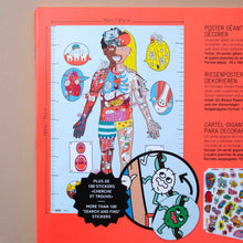 Load image into Gallery viewer, back-of-box-with-full-poster-illustration-and-search-and-find-stickers