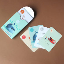 Load image into Gallery viewer, oliver-jeffers-go-fish-cards-with-different-illustrations