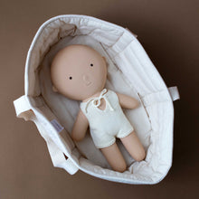 Load image into Gallery viewer, Gommu Bassinet | Natural - Dolls &amp; Doll Accessories - pucciManuli