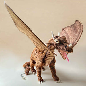 Great Winged Chestnut Dragon stuffed animal
