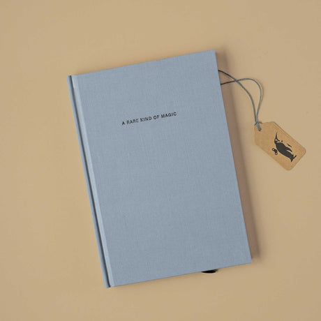 grey-linen-notebook-a-rare-kind-of-magic